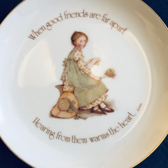 1976 Friends Porcelain Plate - Picture 1 of 4